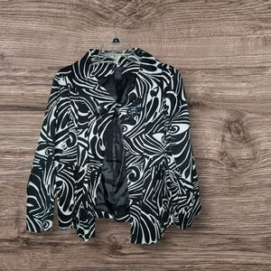 Ecologie Black and White Blazer